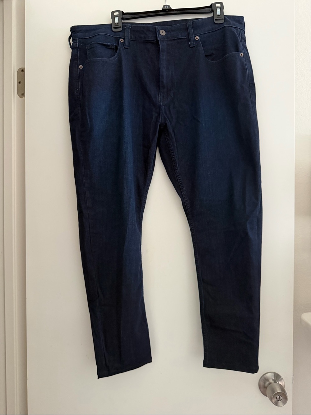 True Classic Indigo Wash Slim Comfort Stretch Jeans 38x29